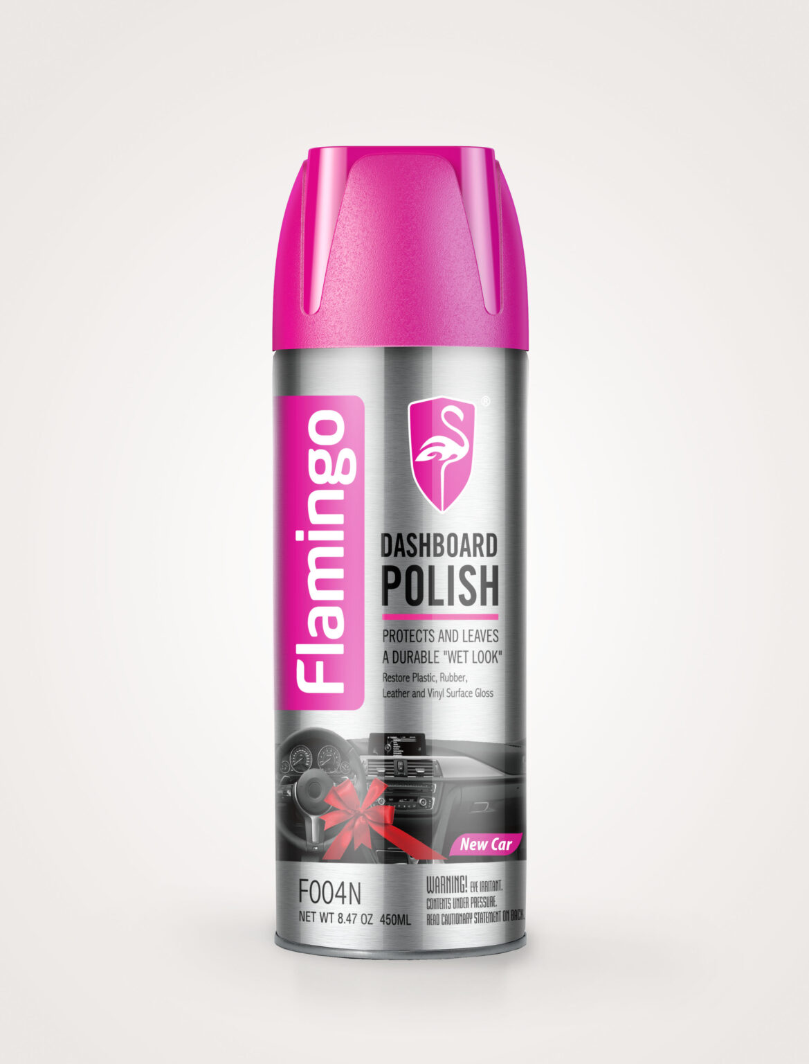 Silicona Tablero Auto Nuevo 450 ML - Flamingo Chile