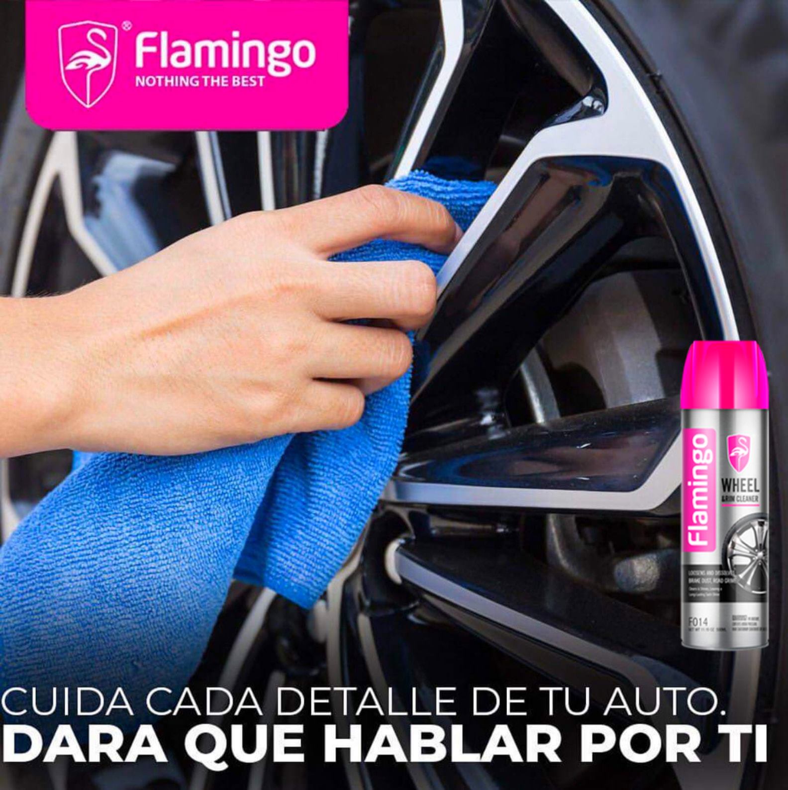 Limpia Vidrios Profesional 500 ML - Flamingo Chile